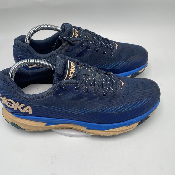 Hoka One One Shoes Women Size 9 Blue Torrent 2 Trail Road Running Sneakers 3978 - Picture 8 of 16